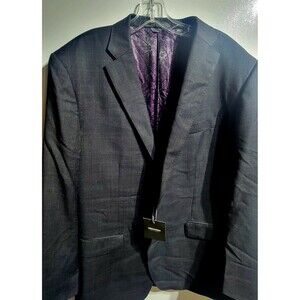 Indochino Custom Made Charcoal Gray Men's Blazer Jacket Wool Cashmere 42 X 33